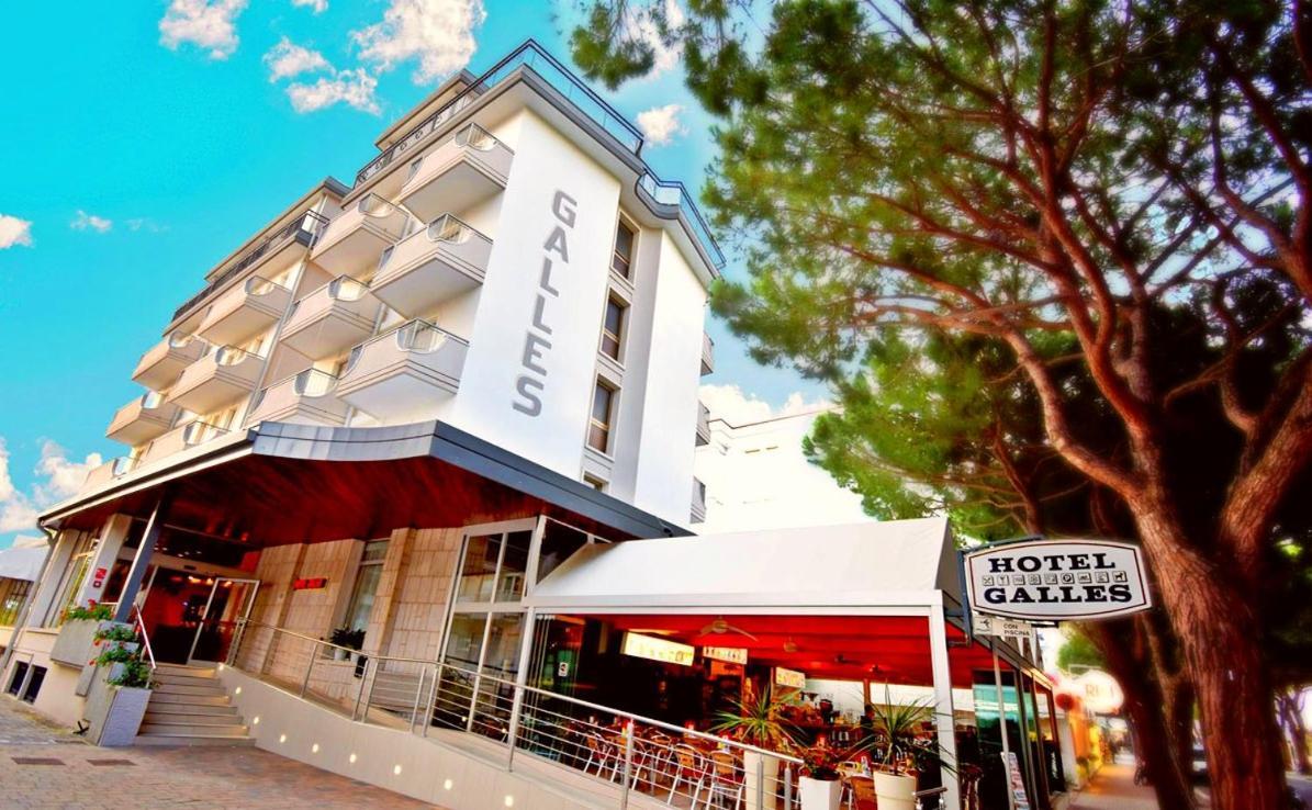 Hotel Galles Jesolo Exteriör bild