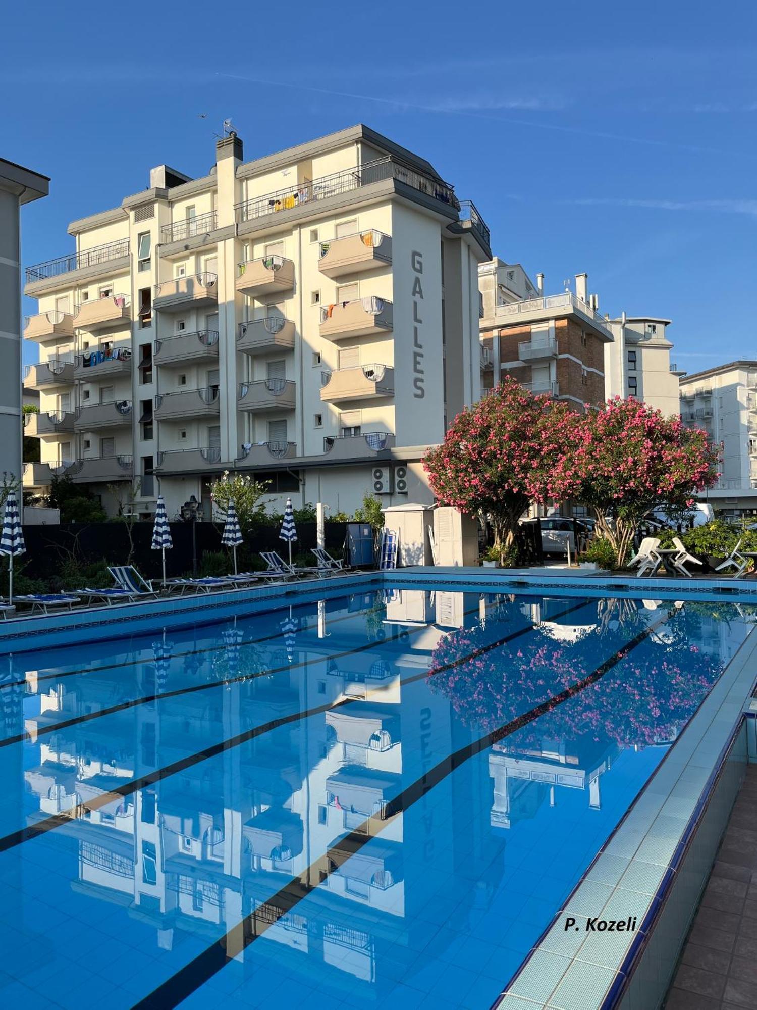 Hotel Galles Jesolo Exteriör bild